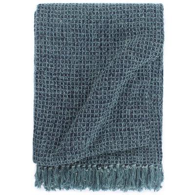Vidaxl Plaid 125x150 cm Algodón Indigo-azul