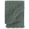 Vidaxl Plaid 160x210 cm di cotone verde scuro