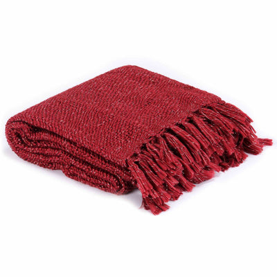 Coperta Vidaxx rosso bordeaux 220 x 250 cm in poliestere