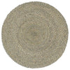 Vidaxl PLASCEMATS 6 STS rotondo 38 cm Grigio Plain