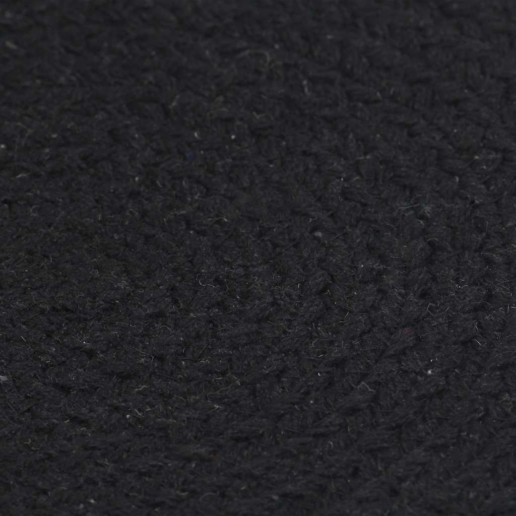Vidaxl Pochemats 4 ms round 38 cm di cotone semplice