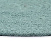 Vidaxl Pochemats 6 ms round 38 cm Cotton Green