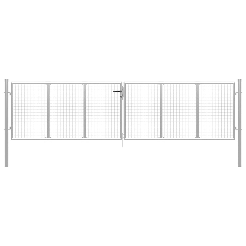Porta Vidaxl 415x150 cm in acciaio galvanizzato colorato