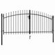 Vidaxl Hek Port Double Douch con Spears Top 300x150 cm