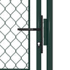 Porta Vidaxl 100x125 cm in acciaio verde