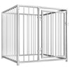 Vidaxl Dog Kennel per esterno 100x100x100 cm