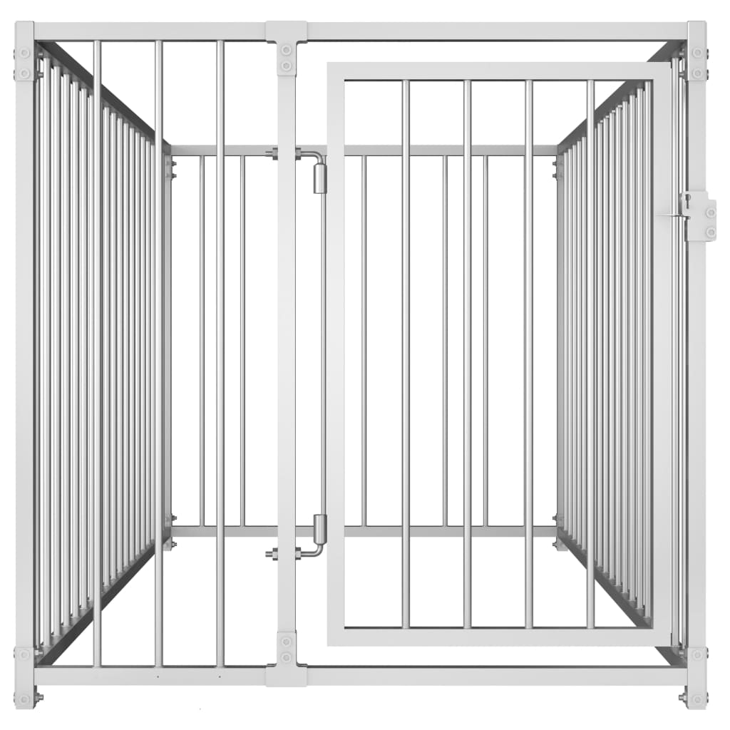 Vidaxl Dog Kennel per esterno 100x200x100 cm
