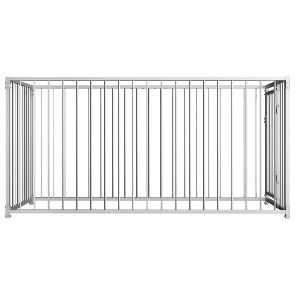 Vidaxl Dog Kennel per esterno 100x200x100 cm