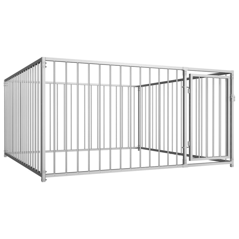 Vidaxl Dog Kennel per esterno 200x200x100 cm
