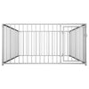 Vidaxl Dog Kennel per esterno 200x200x100 cm