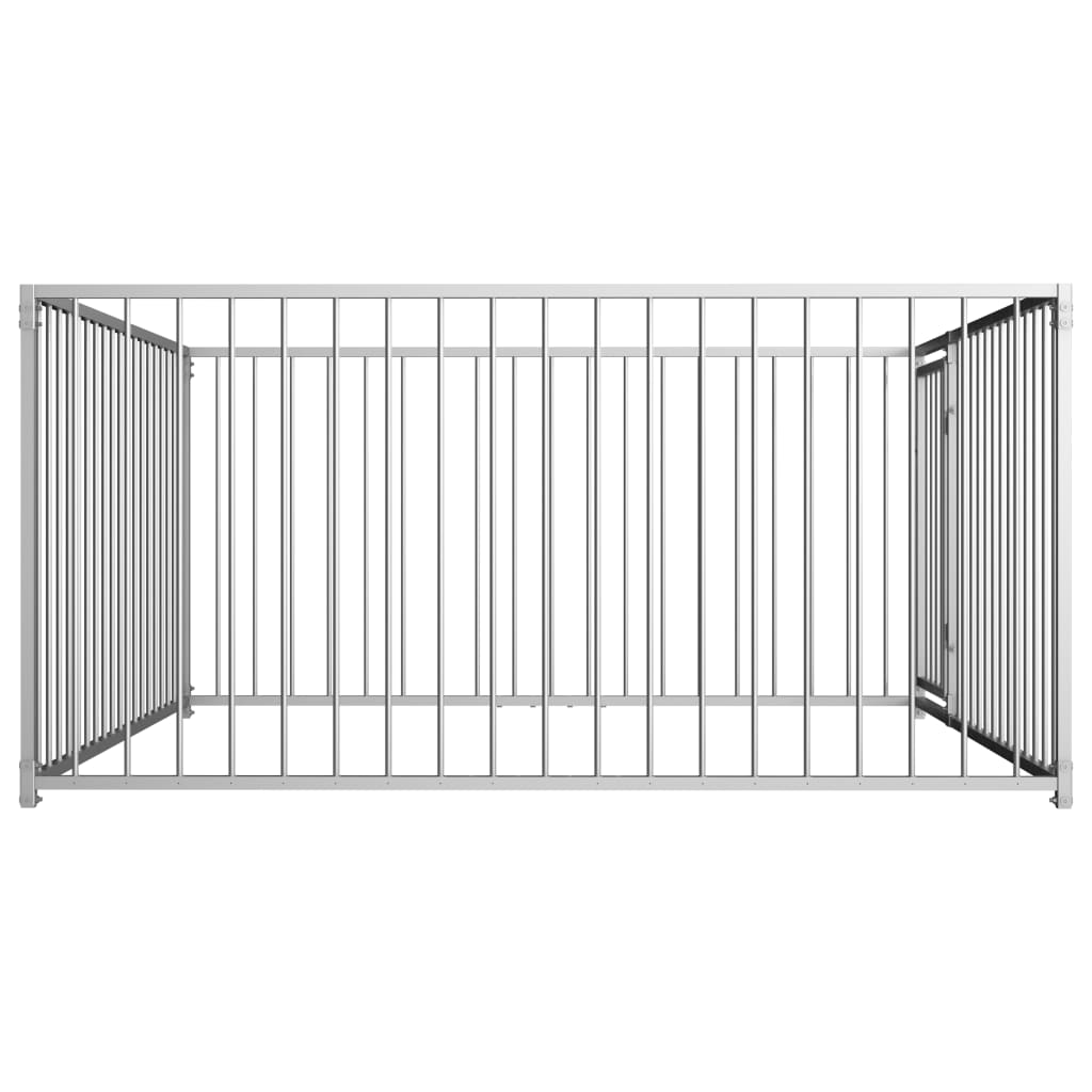 Vidaxl Dog Kennel per esterno 200x200x100 cm