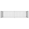 Vidaxl Dog Kennel per esterno 200x400x100 cm