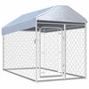 Vidaxl Dog Kennel per l'esterno con tetto 200x100x125 cm