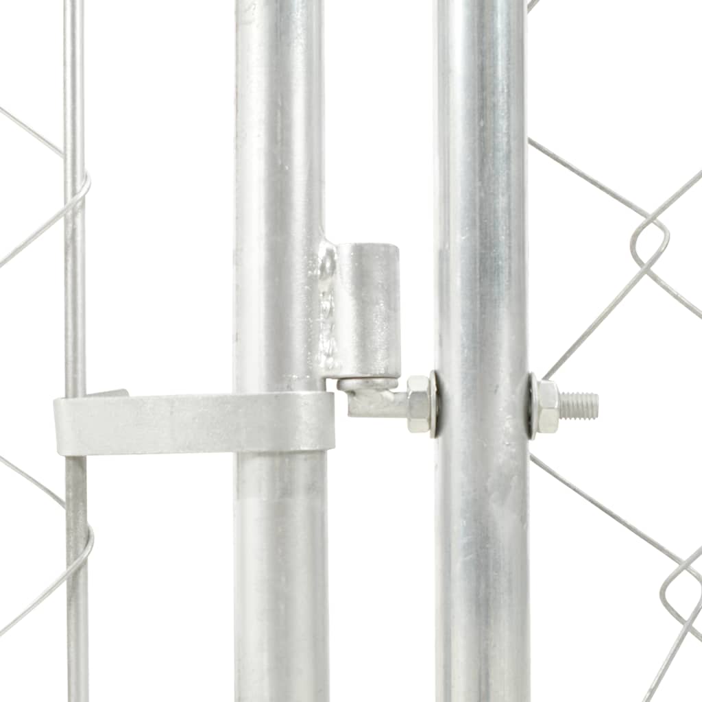 Perrera de perros de Vidaxl para el exterior con techo 200x200x135 cm