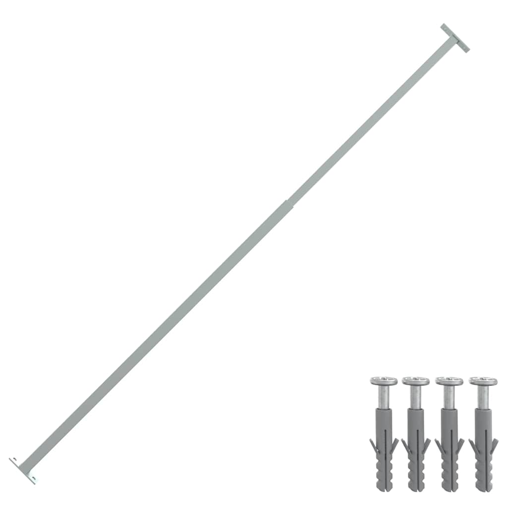 Vidaxl BarrierRestang ajustable 710-1200 mm