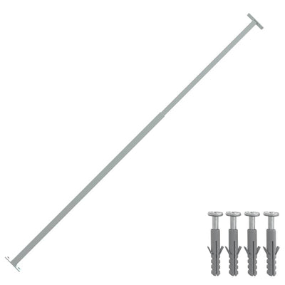Vidaxl BarrierRestang ajustable 710-1200 mm