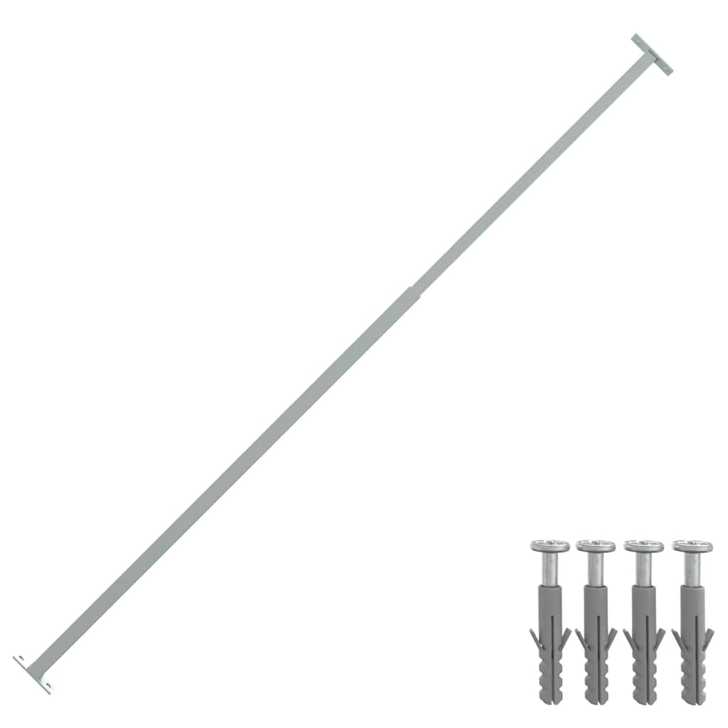 Vidaxl BarrierRestang ajustable 710-1200 mm