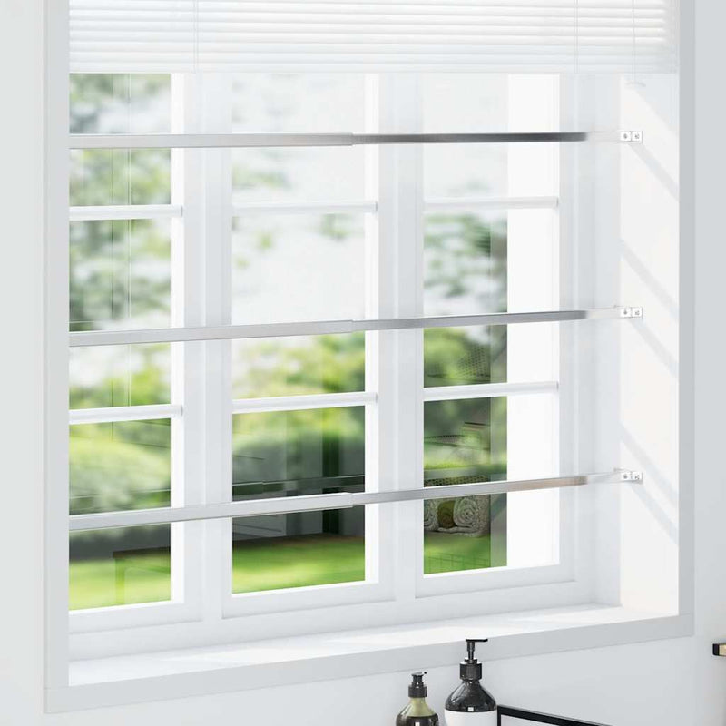 Vidaxl Barrièresangen ajustable 3 PC 710-1200 mm