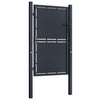 VidaXL Poort 100x175 cm staal antraciet