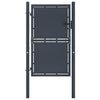 Porta Vidaxl 100x200 cm Antracite in acciaio
