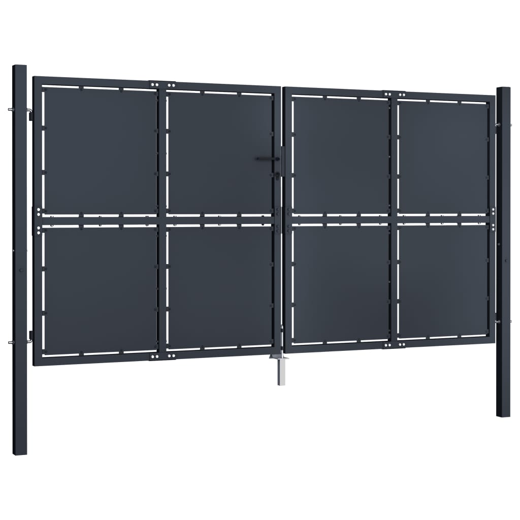 Porta Vidaxl 300x125 cm Antracite