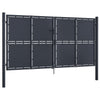VidaXL Poort 300x200 cm staal antraciet