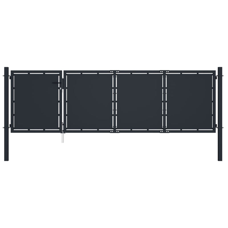 Porta Vidaxl 350x100 cm Antracite