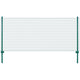Vidaxl Wire Mesh FET con pali 25x0,5 m in acciaio verde