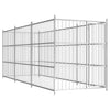 Perrera de perros de Vidaxl para afuera 450x150x185 cm