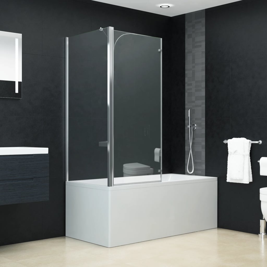 Vidaxl doccia pieghevole parete 120x68x130 cm ESG