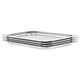 Vidaxl gastronormbakken 4 st gn 1 1 20 mm roestvrij staal