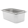 Vidaxl Gastronormbakken 2 PC GN 1 1 200 mm in acciaio inossidabile
