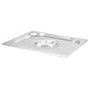 Coperchi Vidaxl 2 pezzi per gn 1 2 scale in acciaio inossidabile