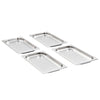 Vidaxl Gastronormbakken 12 PC Gn 1 3 20 mm de acero inoxidable