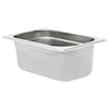 Vidaxl Gastronormbakken 8 PC GN 1 4 100 mm in acciaio inossidabile