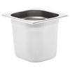 Vidaxl Gastronormbakken 8 PC GN 1 6 150 mm de acero inoxidable