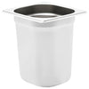 Vidaxl gastronormbakken 8 st gn 1 6 200 mm roestvrij staal