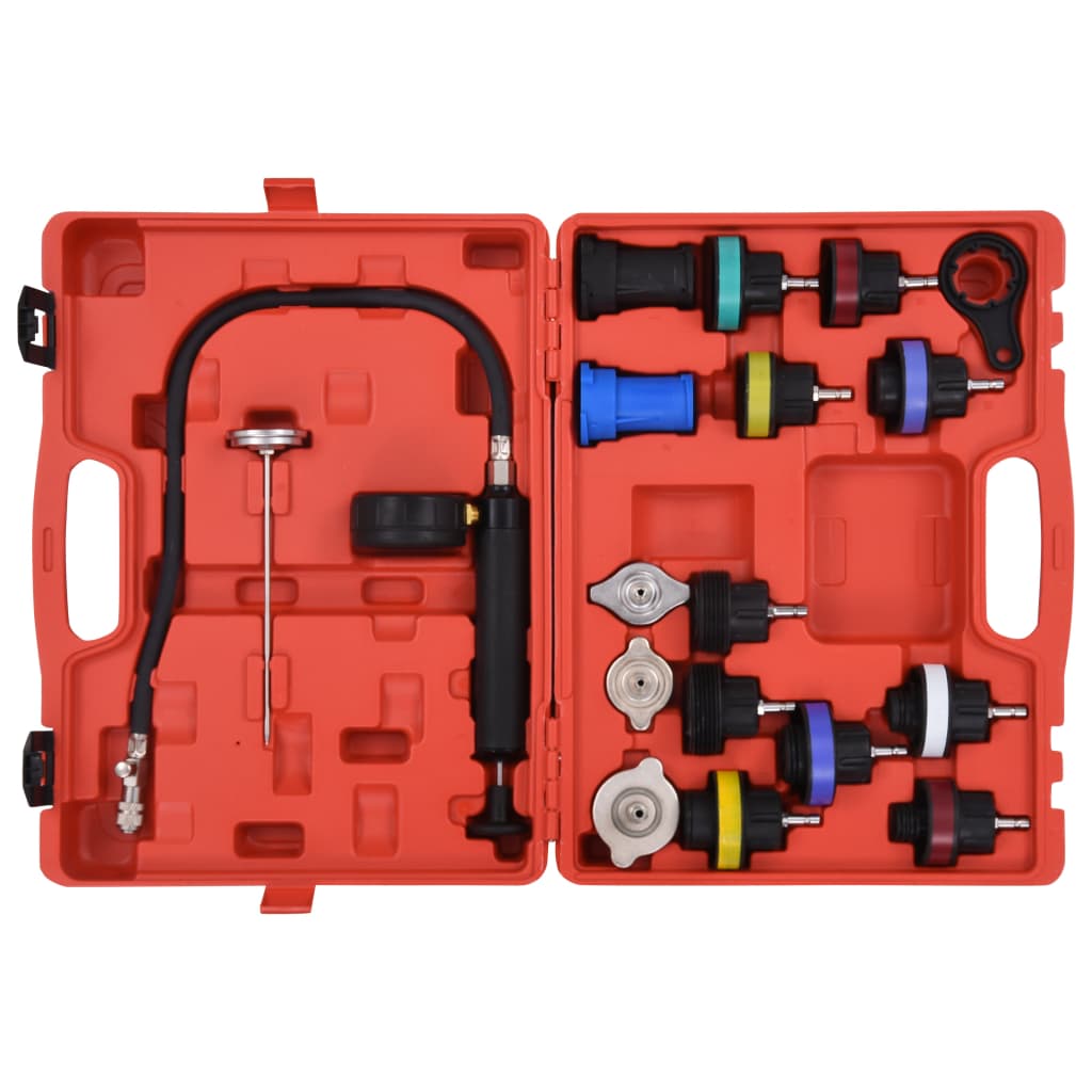 Vidaxl Sistemas de enfriamiento de 18 partes Tester de impresión de radiador