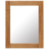 Specchio Vidaxl 40x50 cm quercia solida