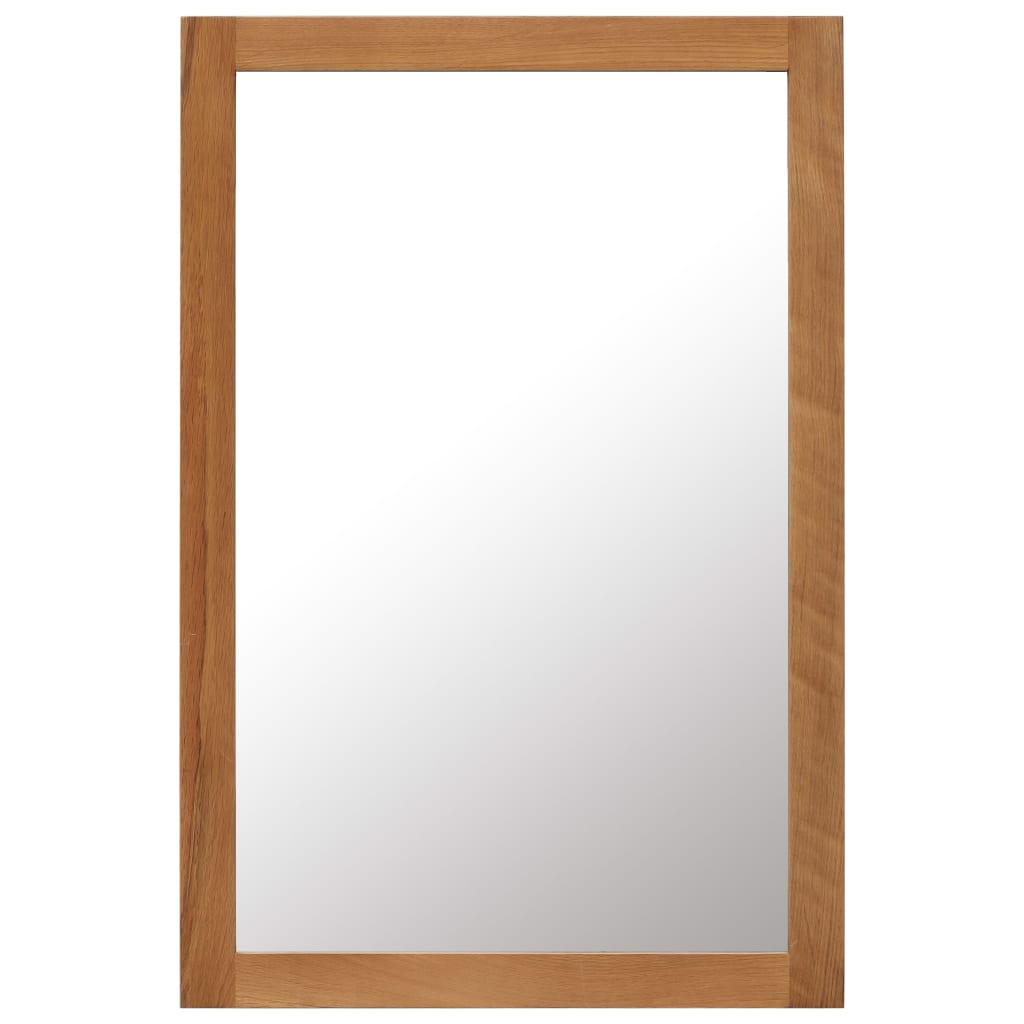 Vidaxl Mirror 60x90 cm de roble sólido