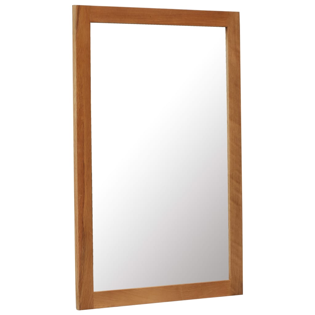 Vidaxl Mirror 60x90 cm de roble sólido