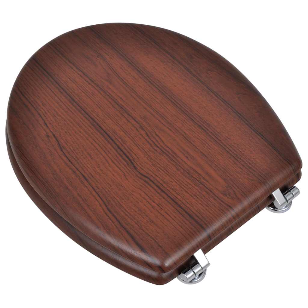 Vidaxl WC sedili con coperchi 2 St Mdf Brown