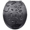 Vidaxl water sedili con coperchi 2 St Acqua MDF
