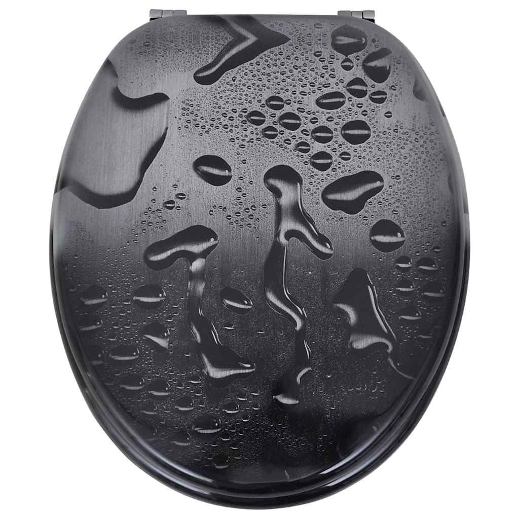 Vidaxl water sedili con coperchi 2 St Acqua MDF