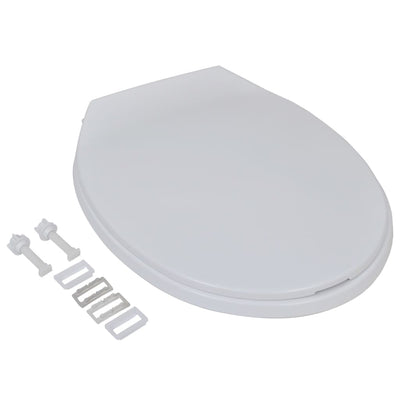 Vidaxl Sedili da toilette con coperchi a chiusura morbida 2 St Plastic White