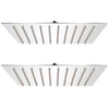 VIDAXL PAU PAU PAZIO SECHI 2 ST 20X20 CM Acciaio inossidabile