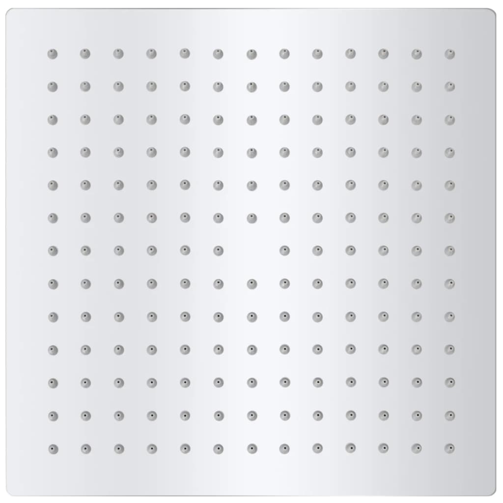 Vidaxl regendouchekop 2 st 25x25 cm roestvrij staal