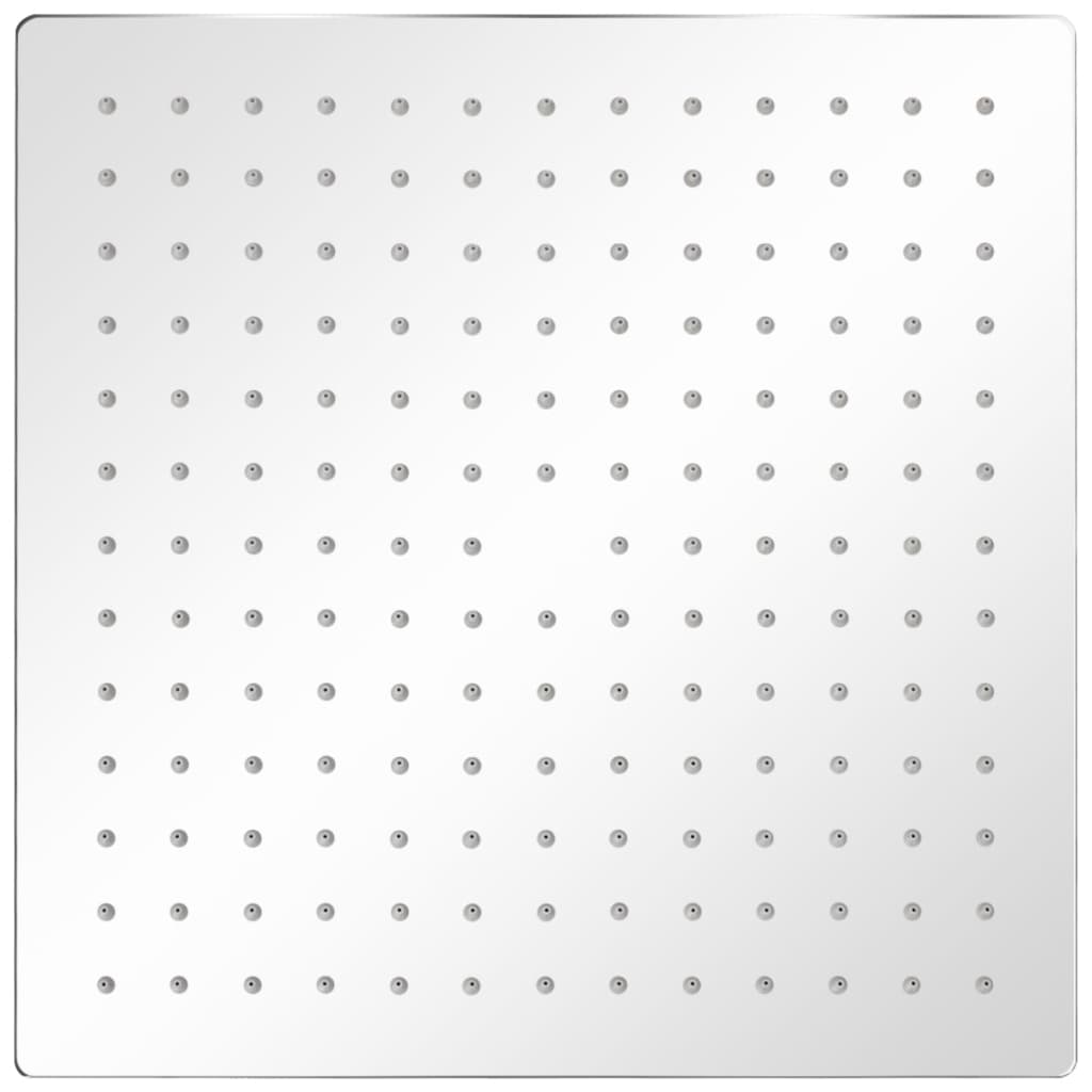 Vidaxl regendouchekop 2 st 30x30 cm roestvrij staal