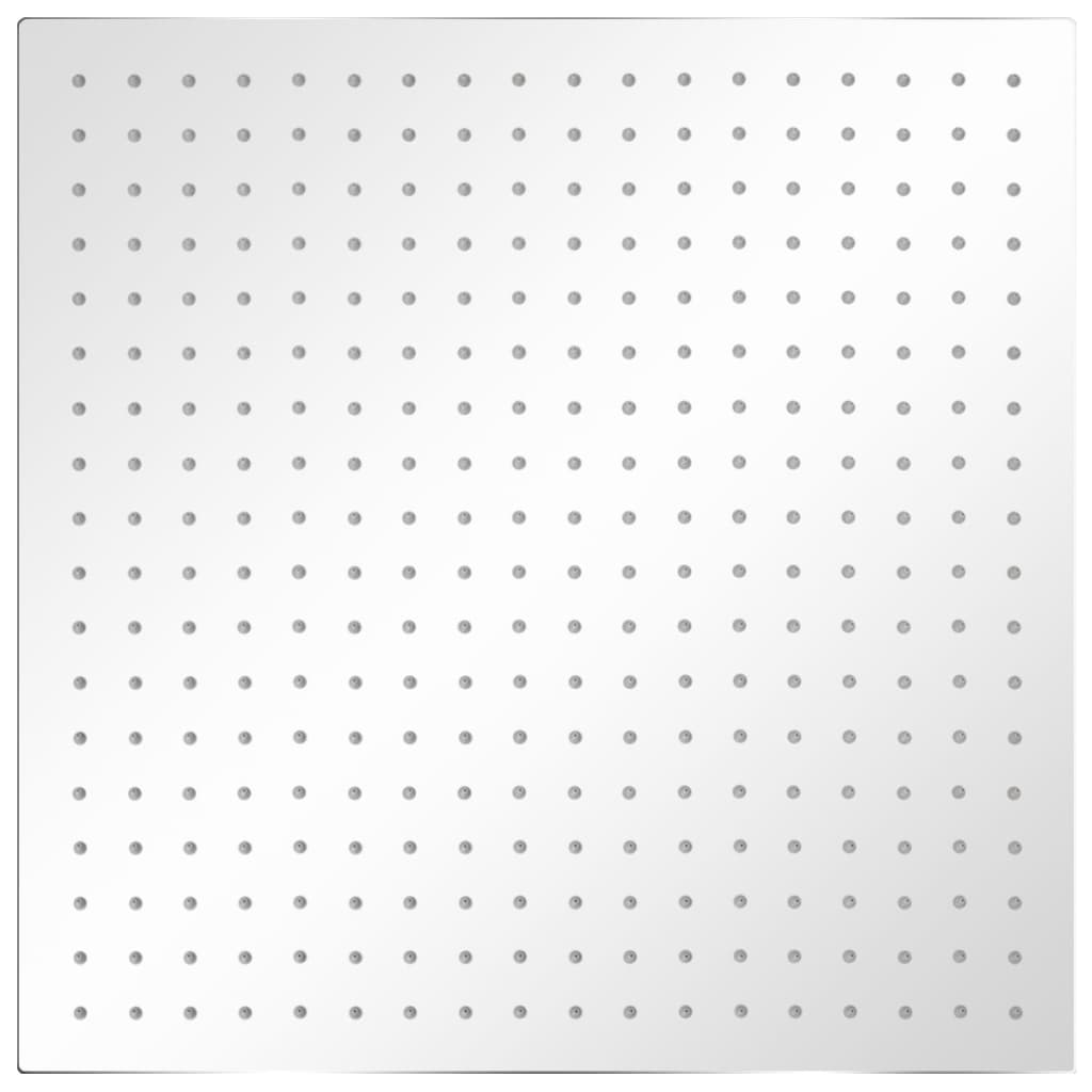 Vidaxl regendouchekop 2 st 50x50 cm roestvrij staal