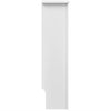 Vidaxl Construcción del radiador 2 st 112 cm Mdf White